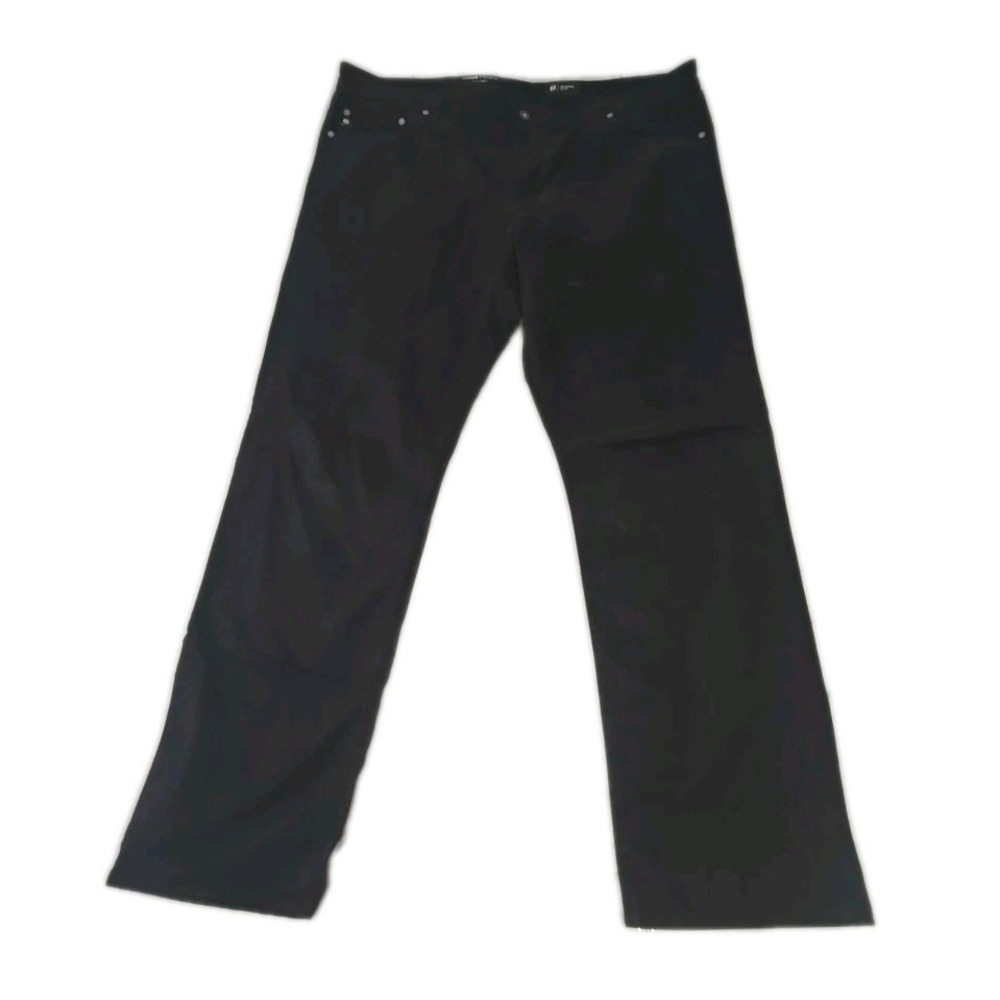 AG Adriano Goldschmied Mens Jeans 40x32 Black The Graduate Tailored Denim Pants